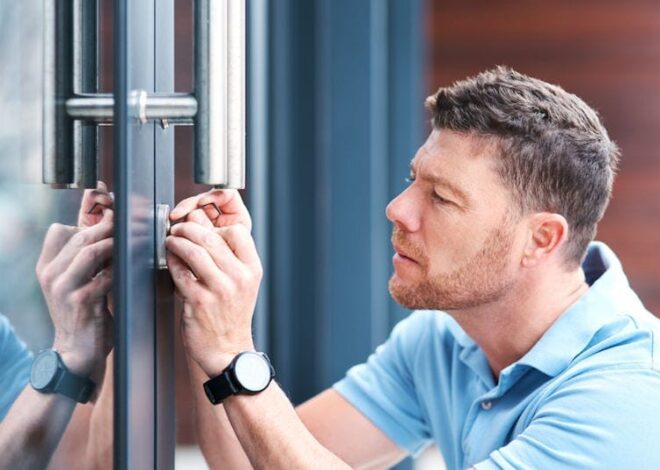 Expert locksmiths providing high-security lock installation for maximum protection